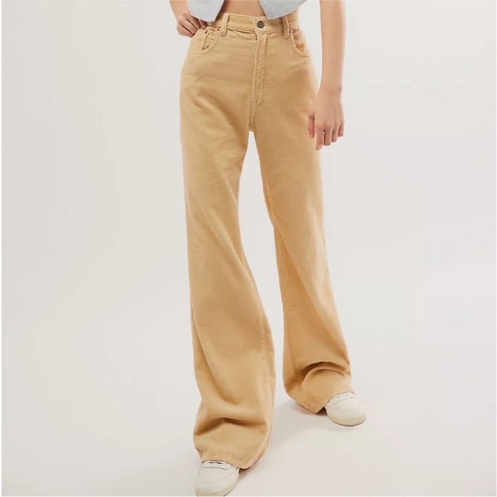 Denimist Dena Corduroy Pants Free People Women size 30